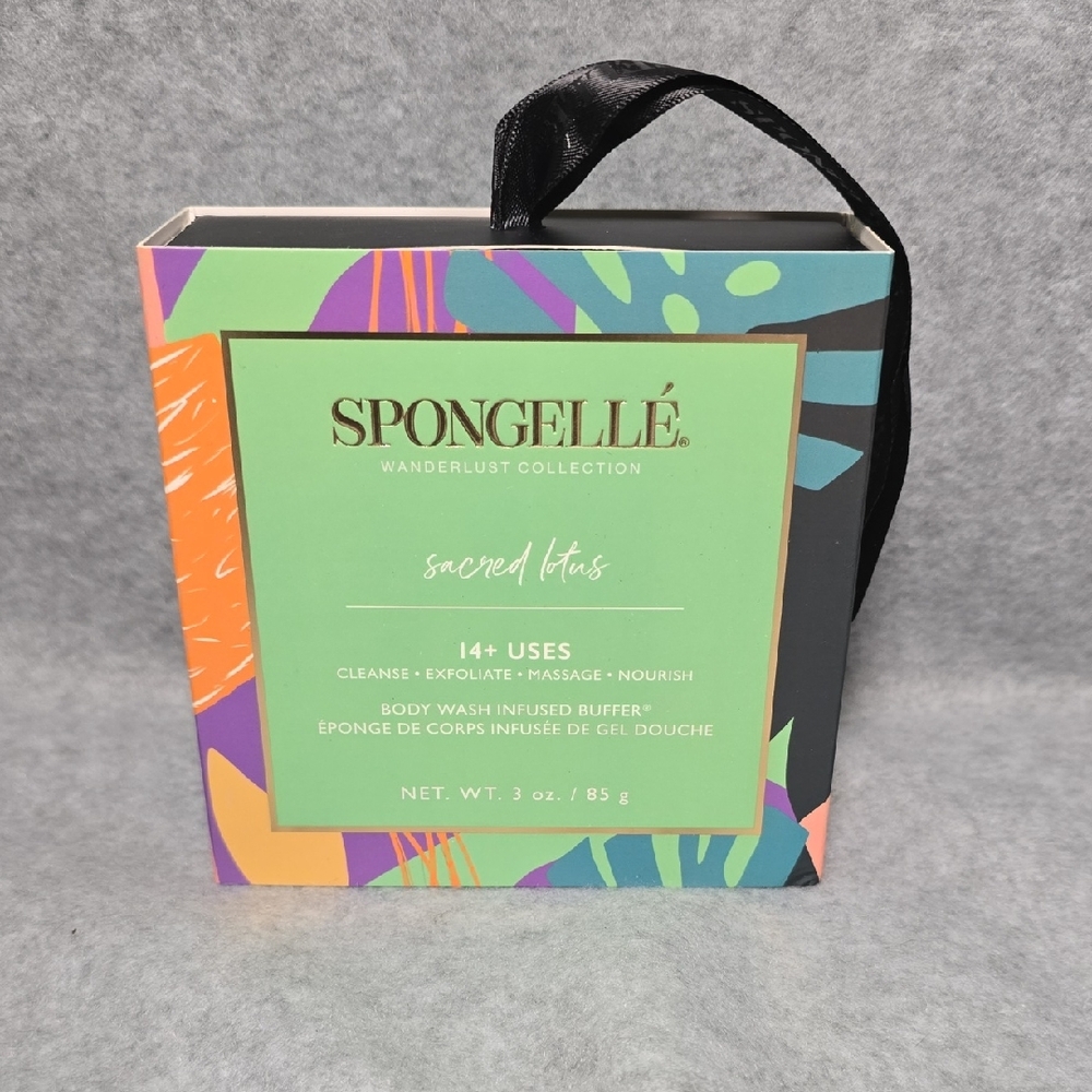 Spongelle' Wanderlust Collection Sacred Lotus NWT